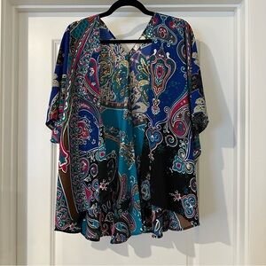 Women’s Paisley Garden Kimono